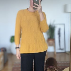 Vintage Cable Knit Sweater